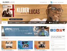 Tablet Screenshot of kleberlucas.com.br